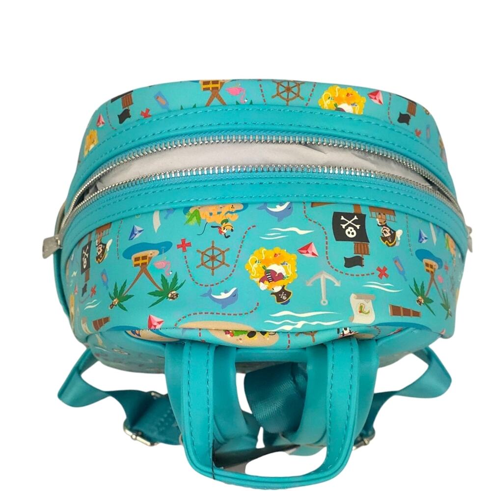 Loungefly Pirate Mickey And Friends AOP Sensational 6 Pirates Mini Backpack - Picture 3 of 7